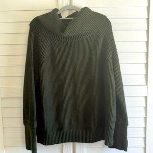 Market & Spruce Sharon waffle knit cowl neck sweater